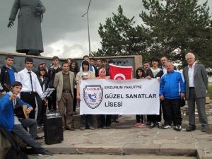 Güzel Sanatlar Lisesi’nden Tabyalar Yürüyüşü