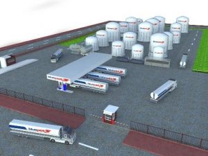 Ergaz  Bluepet Akaryakıt Depolama Terminali Kuruyor