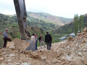 İğdeli Köyü Yolu Asfalt İçin Hazır