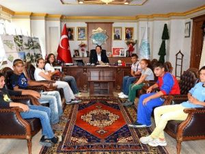 Balıkesirli Sporculardan Başkan Yazgı’ya Ziyaret