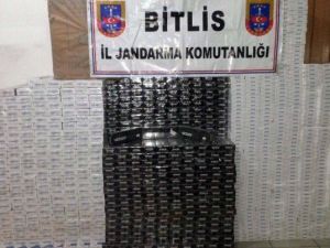 Bitlis’te 13 Bin 840 Paket Kaçak Sigara Ele Geçirildi