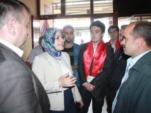 AK Parti Trabzon Milletvekili Adayı Ayşe Sula Köseoğlu, Çalışmalarını Akçaabat’ta Sürdürdü