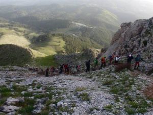 Doğaseverler Anamas Dağı’nın Zirvesine Tırmandı