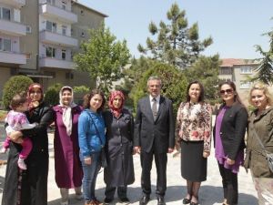 Başkan Köşker, Parkı Vatandaşla Birlikte Denetledi