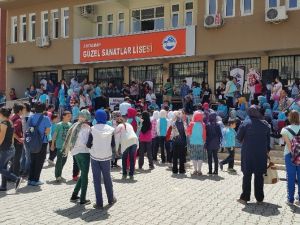 Güzel Sanatlar Lisesinde Bahar Şenliği Tamamlandı