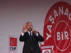 Chp Genel Başkanı Kılıçdaroğlu Hatay’da