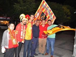 Aksaray’da Galatasaray Coşkusu