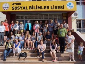 Aydın Sosyal Bilimler Lisesi Comenıus Projesı Kapsamında 6 Ülkeye Ev Sahipliği Yaptı