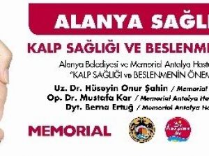 Alanya Belediyesi’nden “Kalp Sağlığı Ve Beslenmenin Önemi” Semineri