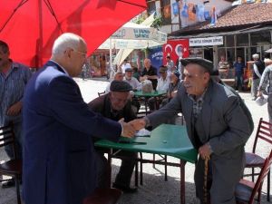 Yaşar’a Dış İlçelerden Sıcak Karşılama