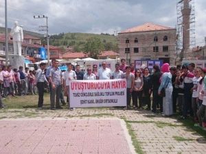 Öğrencilerden ’Uyuşturucuya Hayır’ Yürüyüşü