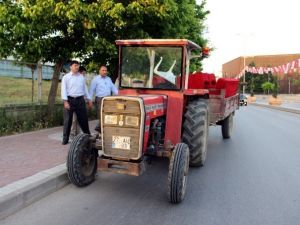 Traktörden Düştü, Kafasından Tekerlek Geçti