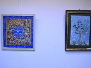 Ayvalık’ta Hem’den Ebru Sergisi