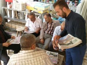 Turhal’da "Eski Türkiye" Gazetesi Dağıtımı