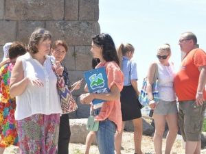 Bodrum’da Myndos Kapısına Ziyaretçi Akını