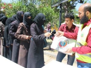 Gaziantep’te 4 Bin Suriyeli Aileye Gıda Yardımı Yapılıyor