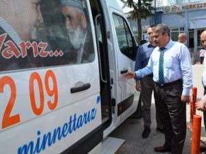 Yunusemre’den Merkez Efendi Hastanesi’ne Hizmet Aracı