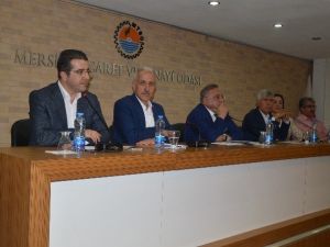 Taşpınar; "Mersin’in Yararına Olacak Her Projeye Destek Veririz"