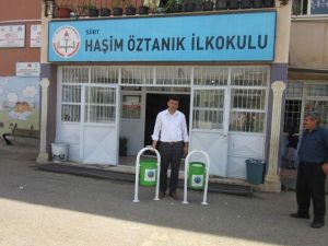 Okullara Çöp Kutusu