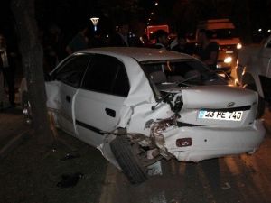 Elazığ’da Trafik Kazası: 4 Yaralı