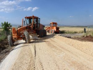 Bozhöyük Grup Yolu Yapılıyor
