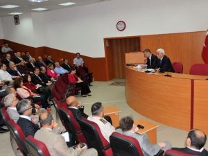 Karaman’da İl İdare Şube Başkanları Toplantısı