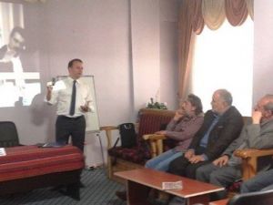 Türetken TYB Erzurum Şubesi’nin Konuğu Oldu