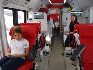 Malkara’da Kan Bağışı Kampanyası Düzenlendi