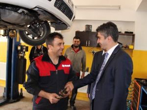 Tarıkdaroğlu, Oto Sanayi Esnafıyla Biraraya Geldi