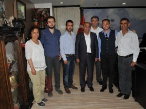 Başkan Hasan Arslan’a Sivaslılardan Ziyaret