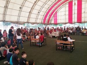 Halı Sahada Bilgi Yarışması Yapıldı