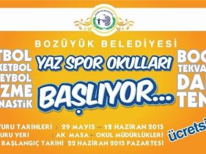 Yaz Spor Etkinlikleri Kayıtları Başlıyor