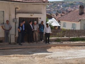 Başkan Bakıcı, Yediler Mahallesi’ndeki Yol Ve Kaldırım Yenileme Çalışmalarını Yerinde İnceledi