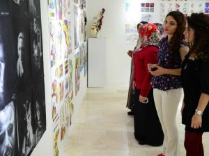 “Temel Sanat Eğitimi Sergisi” SAÜ’de Açıldı
