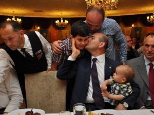 Soylu Muhtarlar Ve Şoförlerle Buluştu