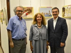Başkan Ataç’tan Turizm Karikatürleri Sergisi Ziyareti