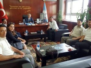Eğitim Bir-sen Ekinci’yi Ziyaret Etti