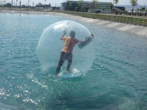 Su Kayağı Parkında Waterball Ve Deniz Bisikleti Heyecanı