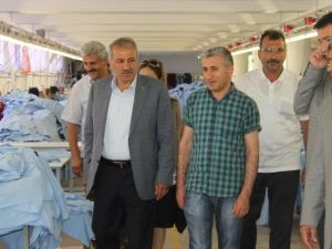 Şahin, İşçilerle Bir Araya Geldi