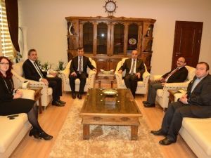 Emin Çınar, Kastamonu Adliyesini Ziyaret Etti