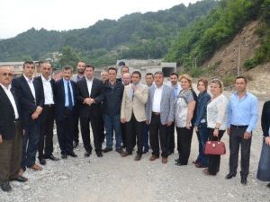 Ulupınar, Üzülmez 1-2 Tünellerinde İncelemede Bulundu