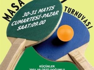 Aliağa’da Masa Tenisi Turnuvası Başlıyor