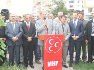 MHP Bayburt İl Başkanı Burç, AK Partili Aday Naci Ağbal’ı Eleştirdi