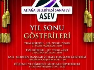 Asev’den Yıl Sonu Gösterileri