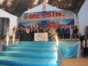 Bakan Çelik Mersin’de 16 Tesisin Temelini Attı