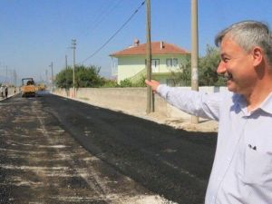 Saruhanlı Belediyesi Asfalt Sezonunu Açtı