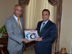 MÜSİAD Antalya Şubesi Yöneticileri Vali Türker’i Ziyaret Etti
