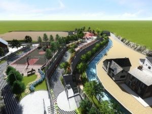 Alanya’da Sak Irmağı Kenarına Park Ve Sosyal Alanlar Yapılıyor