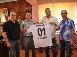 Ataşbak, Adanasporlu Yöneticileri Kabul Etti