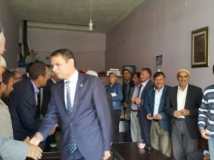 Saadet Partisi Heyeti Çaldıran’da